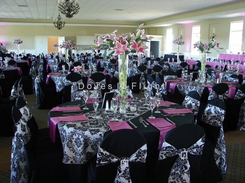 Chair covers black online and white